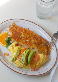 image of Turkey, Avocado, & Jack Cheese Omelet