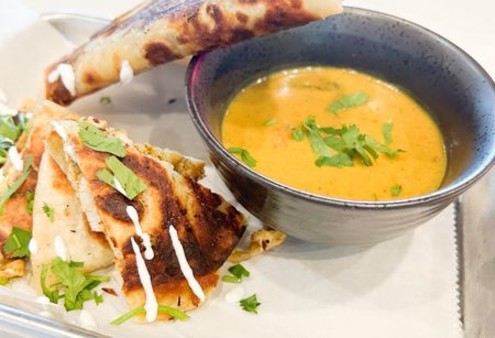 image of Birria Coconut Curry Chicken Taco