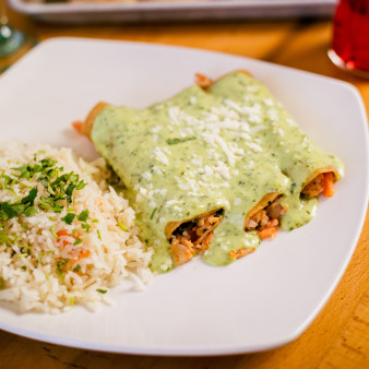 image of Enchiladas Suizas Verdes