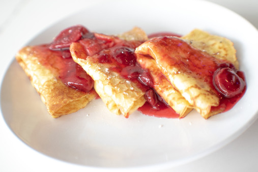 image of Strawberry Crepes