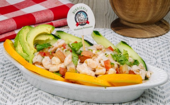 image of Ceviche Camaron plato