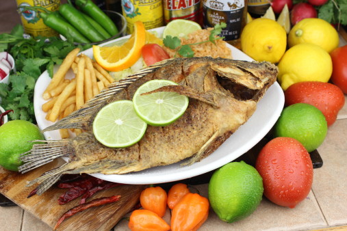 image of mojarra frita