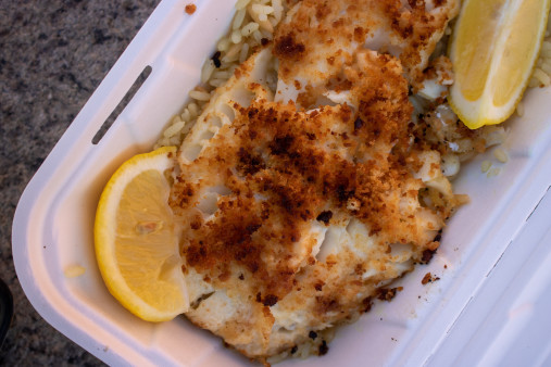 image of Baked Fish with Rice