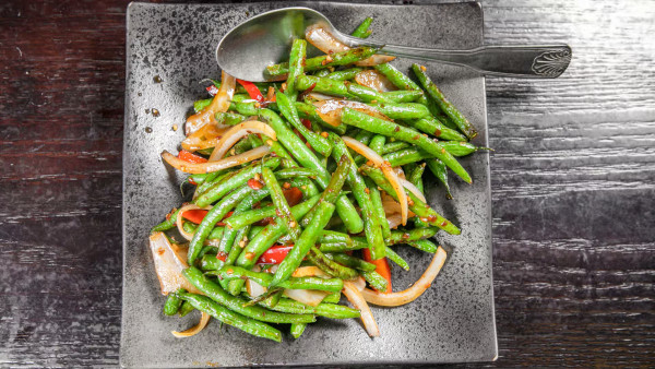 image of Pan Fried String Beans 🌶️  