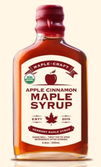 image of Apple Cinnamon Maple Syrup - Maple Craft