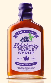 image of Elderberry Maple Syrup - Maple Craft