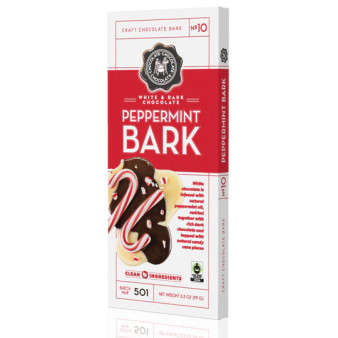 image of CCC White & Dark Chocolate Peppermint