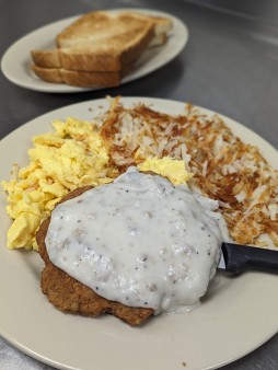 image of Country Fried Steak & Eggs