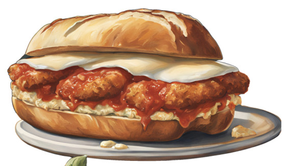 image of Chicken Parmigiana Sandwich