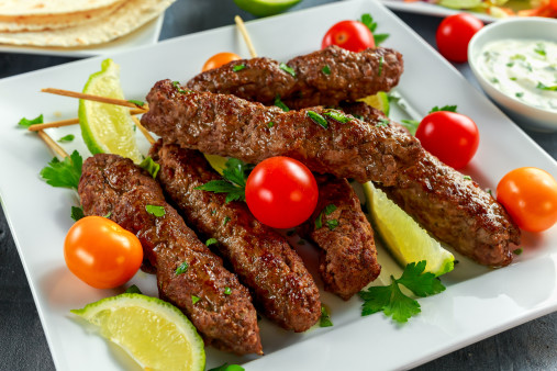 image of Kofta with Mozzarella 