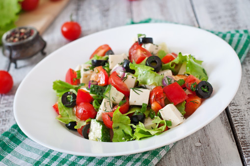 image of Feta Middle Eastern Salad