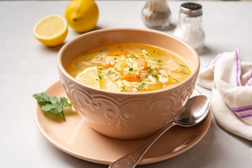 image of Orzo Vegetable Soup
