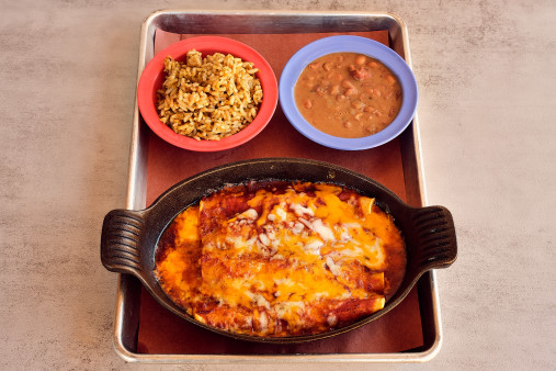 image of Enchilada Plate