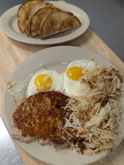 image of Pork Steak & Eggs
