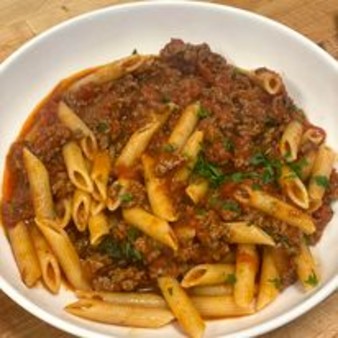 image of Ziti w/ Meat Sauce