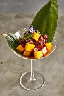 image of Seared Ahi Tuna Martini