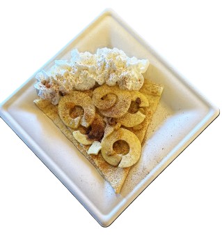 image of Apple Strudel Crepe LTO 