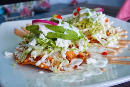 image of Tostadas de Tinga