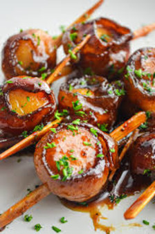 image of Bacon Wrapped Scallops 