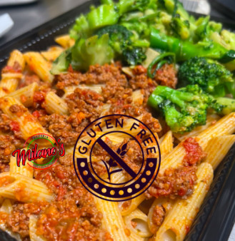 image of Nonna's Meat Sauce Over Plant Based Pasta