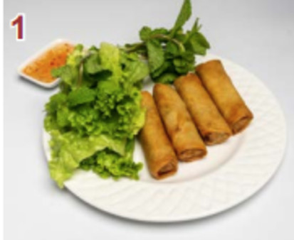 image of 1. Crispy Egg Rolls