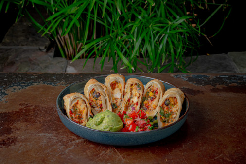 image of Santa Fe Egg Rolls
