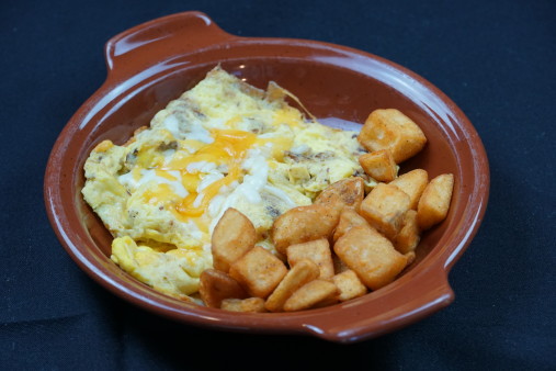 image of Kids Bacon & Cheese Scramble