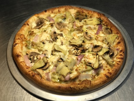 image of Dudes Mediterranean Special Pizza