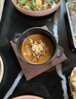 image of Smoked Chicken Tortilla Bisque