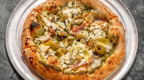 image of Basil Prosciutto Pizza