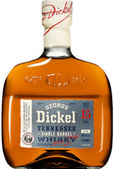 image of George Dickel 15yr Single Barrel - 750ml