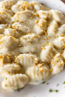 image of Gnocchi Cheese Walnuts