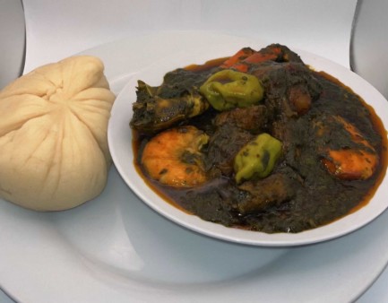 image of Palava Sauce/Jute Leaves