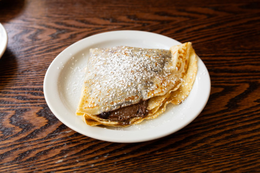 image of Nutella & Berries Crepe