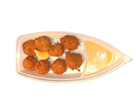 image of HT's Cheesy Crab Fritters (8)