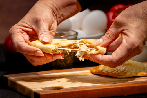 image of Ham & Cheese Empanada (1)