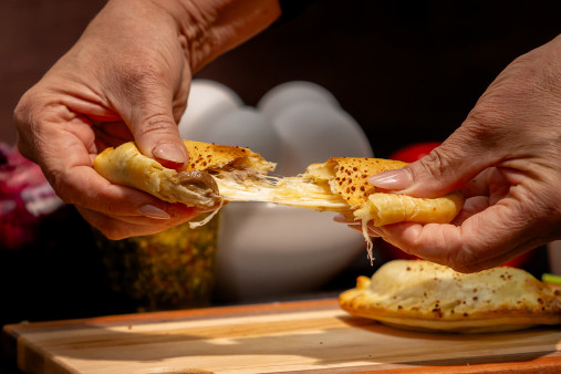 image of Mushroom & Cheese Empanada (1)