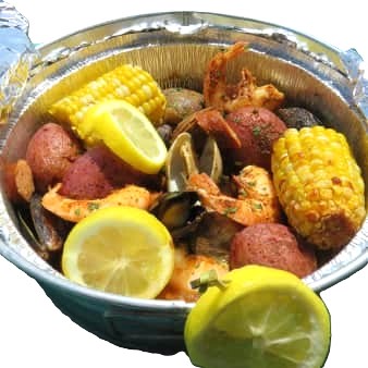 image of HT's Seafood Boil in Foil