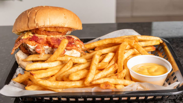 image of Spicy Nacho Burger Dinner