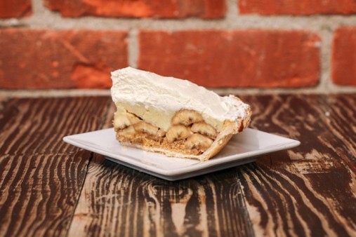 image of Banana Cream Pie- Slice