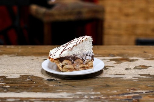 image of Chocolate Banana Cream Pie- Slice