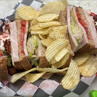 image of Turkey Club Sandwich