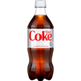 image of 20 oz. Diet Coke
