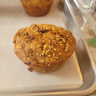 image of Jumbo Muffin -zucchini (vegan, GF)