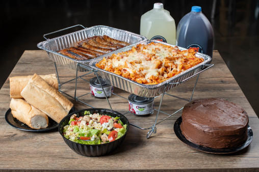image of Pasta, Italian Sausage & Salad Party Package