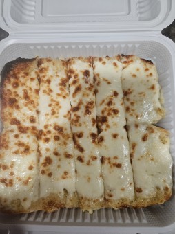image of Garlic Bread w/ Cheese & Sauce