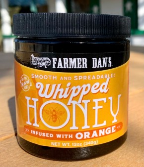 image of Farmer Dan's Whipped Honey with Orange