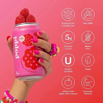 image of Poppi Raspberry Rose