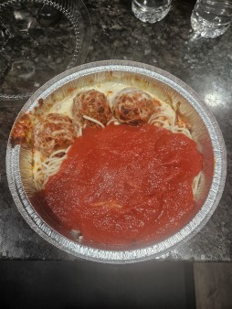 image of Meatball Parm w/ Spag.