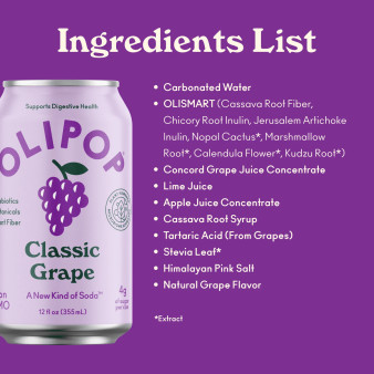 image of OliPOP Grape Soda